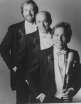 (L-R) Brian Nalepka, Hal Shane and Tripp Hanson of the musical trio The Manhattan Rhythm Kings.