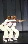 Actors (L-R) Karen Fraction, Willie Rosario & Tonda Hannum in a scene fr. the National tour of the Broadway musical "Dancin'."