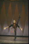 Actor Byron Easley in a scene fr. the National tour of the Broadway musical "Dancin'."