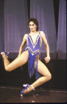 Actress Maggie Caponio in a scene fr. the National tour of the Broadway musical "Dancin'."