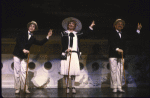 Actors (L-R) Philip Arthur Ross, Betty Ann Grove and Eugene J. Anthony in a scene from the revival of the Broadway musical "On Your Toes." (New York)