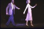 Actors Dina Merrill and Lara Teeter in a scene from the revival of the Broadway musical "On Your Toes." (New York)