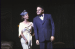 Actors Dina Merrill and George S. Irving in a scene from the revival of the Broadway musical "On Your Toes." (New York)