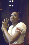 Actress Renee Harris in a scene fr. the National tour of the Broadway musical "The Wiz." (Chicago)