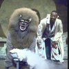Actors (L-R) Ken Prymus & Kamal in a scene fr. the National tour of the Broadway musical "The Wiz." (Chicago)
