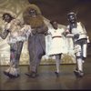 Actors (L-R) Charles V. Harris, Ken Prymus, Renee Harris & Ben Harney in a scene fr. the National tour of the Broadway musical "The Wiz." (Chicago)