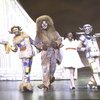 Actors (L-R) Garry Q. Lewis, Bobby Hill, Deborah Malone & Jai Oscar St. John in a scene fr. the Bus & Truck tour of the Broadway musical "The Wiz." (Wilmington)