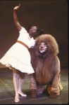 Actors Deborah Malone & Bobby Hill in a scene fr. the Bus & Truck tour of the Broadway musical "The Wiz." (Wilmington)