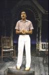 Actor David Alan Grier in a scene from the Broadway musical "The First." (New York)