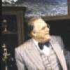 Actors (L-R) David Huddleston and David Alan Grier in a scene from the Broadway musical "The First." (New York)