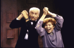 Married actors Anne Jackson and Eli Wallach in a scene from the Off-Broadway play "In Persons." (New York)