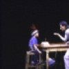 Actors (L-R) Danny Gerard and Alan Mintz in a scene from the Broadway musical "Into the Light." (New York)
