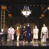 Actress Liliane Montevecchi (C) w. cast in a scene fr. the National tour of the Broadway musical "Grand Hotel." (Tampa)