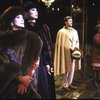 Actors (L-R) K. C. WIlson, Liliane Montevecchi, Debbie de Coudreaux, Brent Barrett & Barbara Marineau in a scene fr. the National tour of the Broadway musical "Grand Hotel." (Tampa)