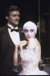 Actors Liliane Montevecchi & Brent Barrett in a scene fr. the National tour of the Broadway musical "Grand Hotel." (Tampa)