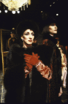 Actresses (L-R) Rene Ceballos & Caitlin Brown in a scene fr. the replacement cast of the Broadway musical "Grand Hotel." (New York)