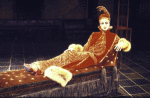 Actress Rene Ceballos in a scene fr. the replacement cast of the Broadway musical "Grand Hotel." (New York)