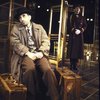 Actor Chip Zien (L) in a scene fr. the replacement cast of the Broadway musical "Grand Hotel." (New York)