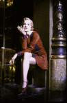Actress Lynnette Perry in a scene fr. the replacement cast of the Broadway musical "Grand Hotel." (New York)