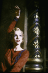 Actress Lynnette Perry in a scene fr. the replacement cast of the Broadway musical "Grand Hotel." (New York)