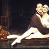Actors Rene Ceballos & David Carroll in a scene fr. the replacement cast of the Broadway musical "Grand Hotel." (New York)