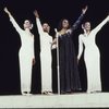 Actresses (L-R) Terry Burrell, Sheryl Lee Ralph, Vanessa Townsell & Loretta Devine in a scene fr. the replacement cast of the Broadway musical "Dreamgirls." (New York)