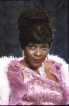 Actress Loretta Devine in a scene fr. the Broadway musical "Dreamgirls." (New York)