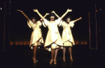 Actresses (L-R) Sheryl Lee Ralph, Vanessa Townsell & Loretta Devine in a scene fr. the replacement cast of the Broadway musical "Dreamgirls." (New York)