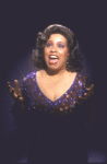 Actress Roz Ryan in a scene fr. the replacement cast of the Broadway musical "Dreamgirls." (New York)