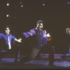 Actors (L-R) Lawrence Clayton, Larry Riley, Clinton Derricks-Carroll & Maurice Felder in a scene fr. the National Tour of the Broadway musical "Dreamgirls." (Los Angeles)