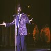 Actor Clinton Derricks-Carroll in a scene fr. the National Tour of the Broadway musical "Dreamgirls." (Los Angeles)