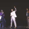 Actors (L-R) Weyman Thompson, Clinton Derricks-Carroll, Larry Riley & Lawrence Clayton in a scene fr. the National Tour of the Broadway musical "Dreamgirls." (Los Angeles)