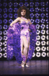 Actress Arnetia Walker in a scene fr. the Bus & Truck Tour of the Broadway musical "Dreamgirls."