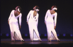 Actresses (L-R) LueCinda Ramseur, Deborah Burrell, Arnetia Walker in a scene fr. the Bus & Truck Tour of the Broadway musical "Dreamgirls."