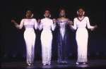 Actresses (L-R) LueCinda Ramseur, Deborah Burrell, Sharon Brown & Arnetia Walker in a scene fr. the Bus & Truck Tour of the Broadway musical "Dreamgirls."