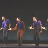 Actors (L-R) Lawrence Clayton, Herbert Rawlings, Jr., Weyman Thompson & Milton Craig Nealy in a scene fr. the Bus & Truck Tour of the Broadway musical "Dreamgirls."