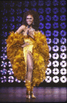 Actress Deborah Burrell in a scene fr. the Bus & Truck Tour of the Broadway musical "Dreamgirls."