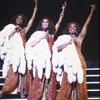Actresses (L-R) Arnetia Walker, Deborah Burrell & LueCinda Ramseur in a scene fr. the Bus & Truck Tour of the Broadway musical "Dreamgirls."