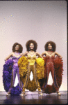 Actresses (L-R) Arnetia Walker, Alisa Gyse & LueCinda Ramseur in a scene fr. the International Tour of the Broadway musical "Dreamgirls."