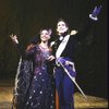 Actors Phylicia Rashad & Robert Westenberg in a scene fr. the first replacement cast of the Broadway musical "Into the Woods." (New York)