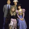 Actors (L-R) Dick Cavett, Betsy Joslyn, Chip Zien & Mary Gordon Murray in a scene fr. the second replacement cast of the Broadway musical "Into the Woods." (New York)
