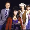 Actors (L-R) Dick Cavett, Betsy Joslyn, Chip Zien & Mary Gordon Murray in a scene fr. the second replacement cast of the Broadway musical "Into the Woods." (New York)