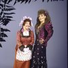 Actresses (L-R) Charlotte Rae & Cleo Laine in a publicity shot fr. the National Tour of the Broadway musical "Into the Woods."