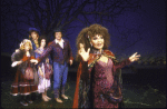 Actors (L-R) Tracy Katz, Robert Duncan McNeill, Kathleen Rowe McAllen, Ray Gill & Cleo Laine in a scene fr. the National Tour of the Broadway musical "Into the Woods."