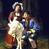 Actors Charlotte Rae & Robert Duncan McNeill in a scene fr. the National Tour of the Broadway musical "Into the Woods."