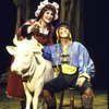 Actors Nora Mae Lyng & Kevin R. Wright in a scene fr. the replacement cast of the National Tour of the Broadway musical "Into the Woods." (Wilmington)