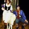 Actors Frances Ford & James Clow in a scene fr. the second replacement cast of the National Tour of the Broadway musical "Into the Woods." (Sarasota)