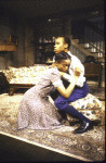 Actors Erika Alexander and Akili Prince in a scene from the New York Shakespeare Festival's production of the play "The Forbidden City." (New York)