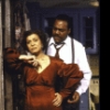 Actors Gloria Foster and Frankie Faison in a scene from the New York Shakespeare Festival's production of the play "The Forbidden City." (New York)