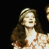 Actors Laura Hicks and Casey Biggs in a scene from the revival of the Broadway musical "The Cradle Will Rock." (New York)